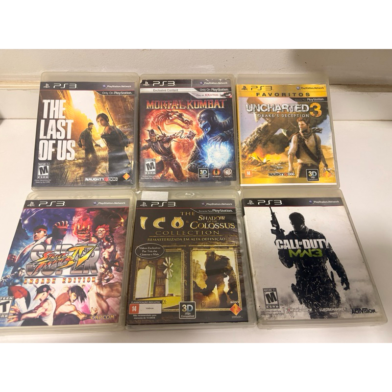 Jogos Para PS3 Playstation 3 Originais Em Mídia Física