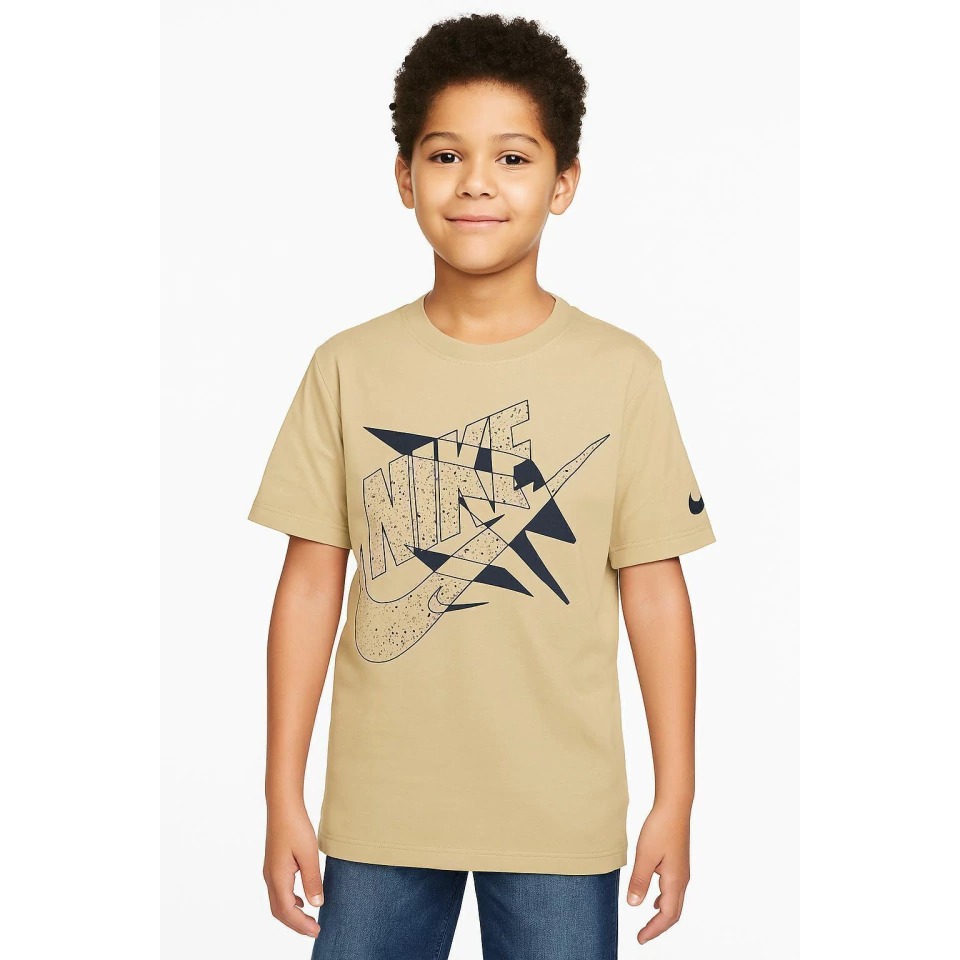 CAMISETA NIKE BEGE