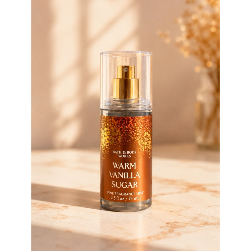 Bath & Body Works Warm Vanilla Sugar Mini Body Splash 75ml Original