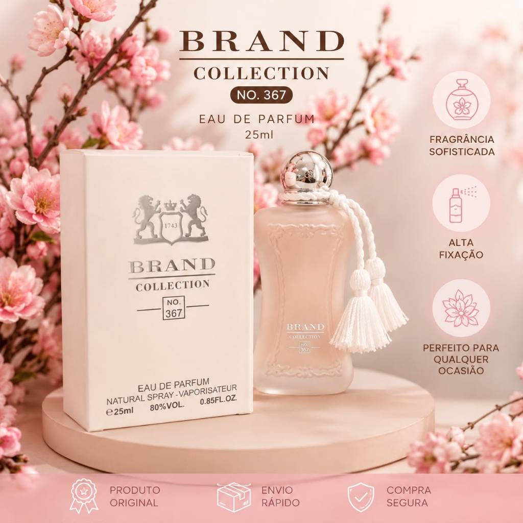 Perfume Feminino importado Brand Collection N°367 portátil de bolsa