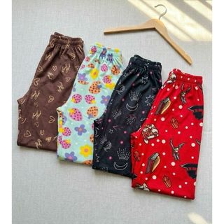 01 CALÇA PIJAMA TECIDO FINO POLIÉSTER SORTIDAS