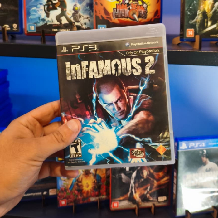 Infamous 2 - Playstation 3 - Jogo em CD - Original - Midia Física - Garantia de 90 dias