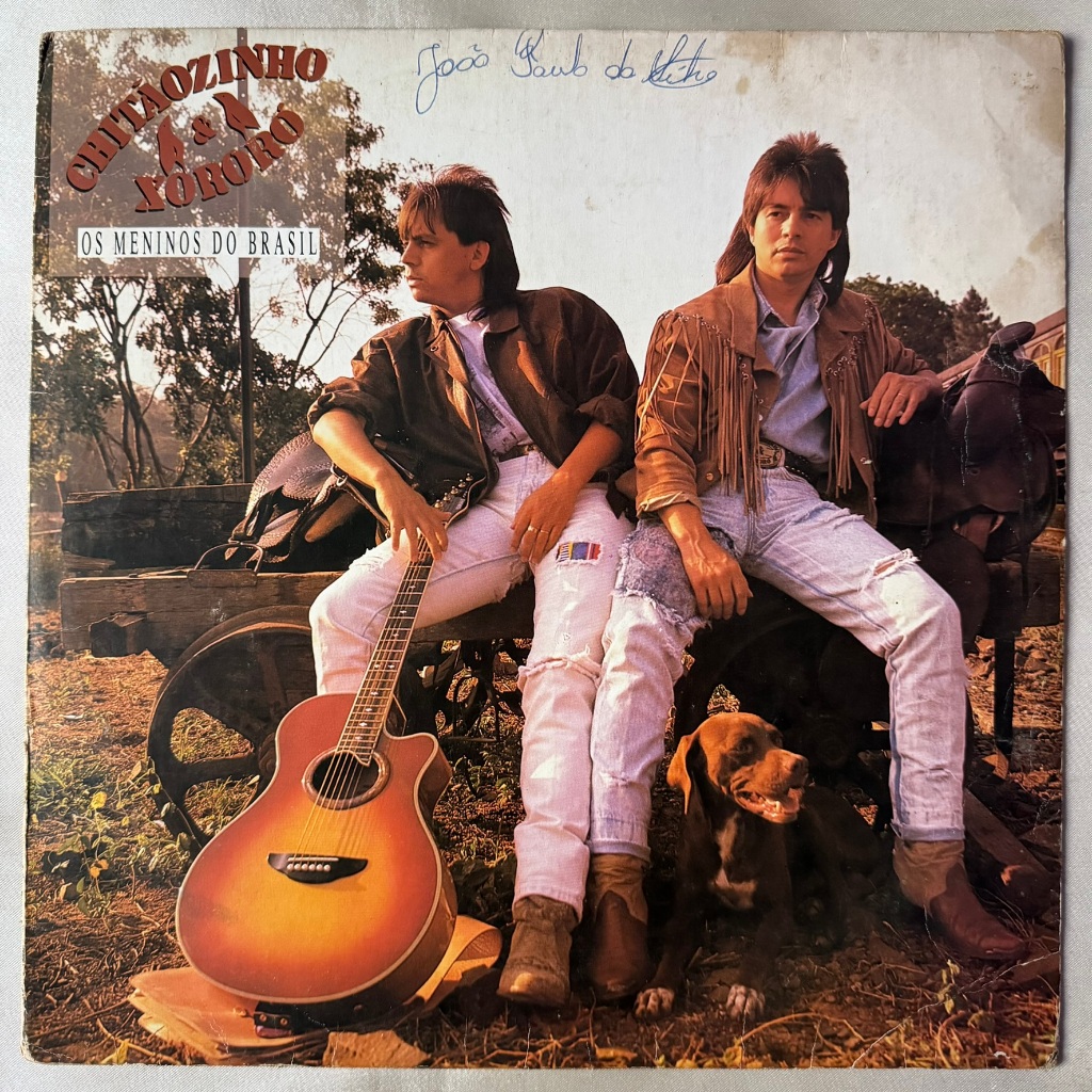 DISCO DE VINIL LP - CHITÃOZINHO & XORORÓ – OS MENINOS DO BRASIL (1989)