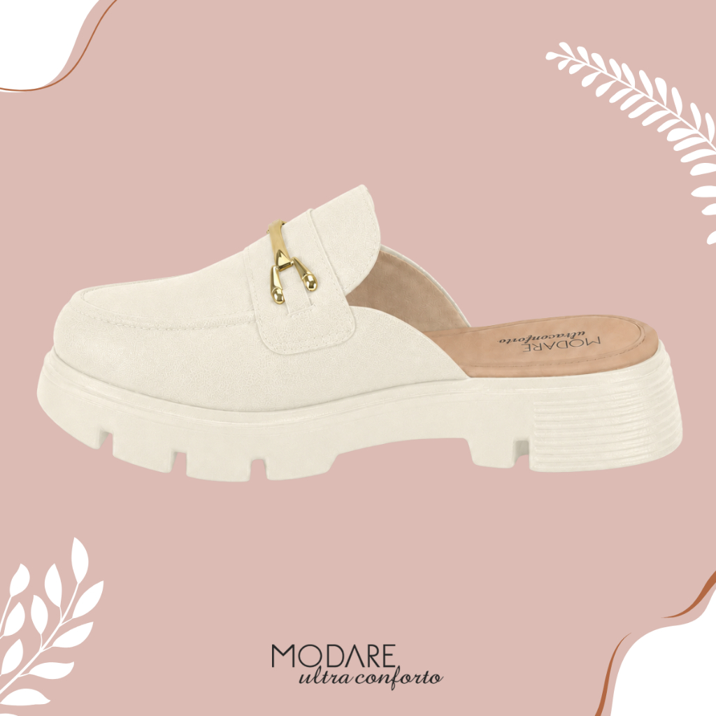 Mocassim Modare Feminino Casual Confortável Leve Dia a Dia Macio Social Trabalho Elegante — imagem 2 de 2