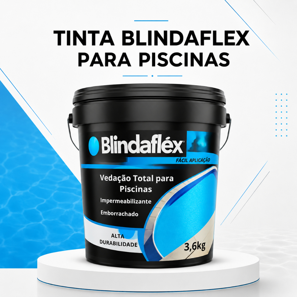 TINTA PARA PISCINA 3,6KG ALTA RESISTÊNCIA ÁGUA CLORO PINTURA DURÁVEL PISCINA E RESERVATÓRIO TANQUE