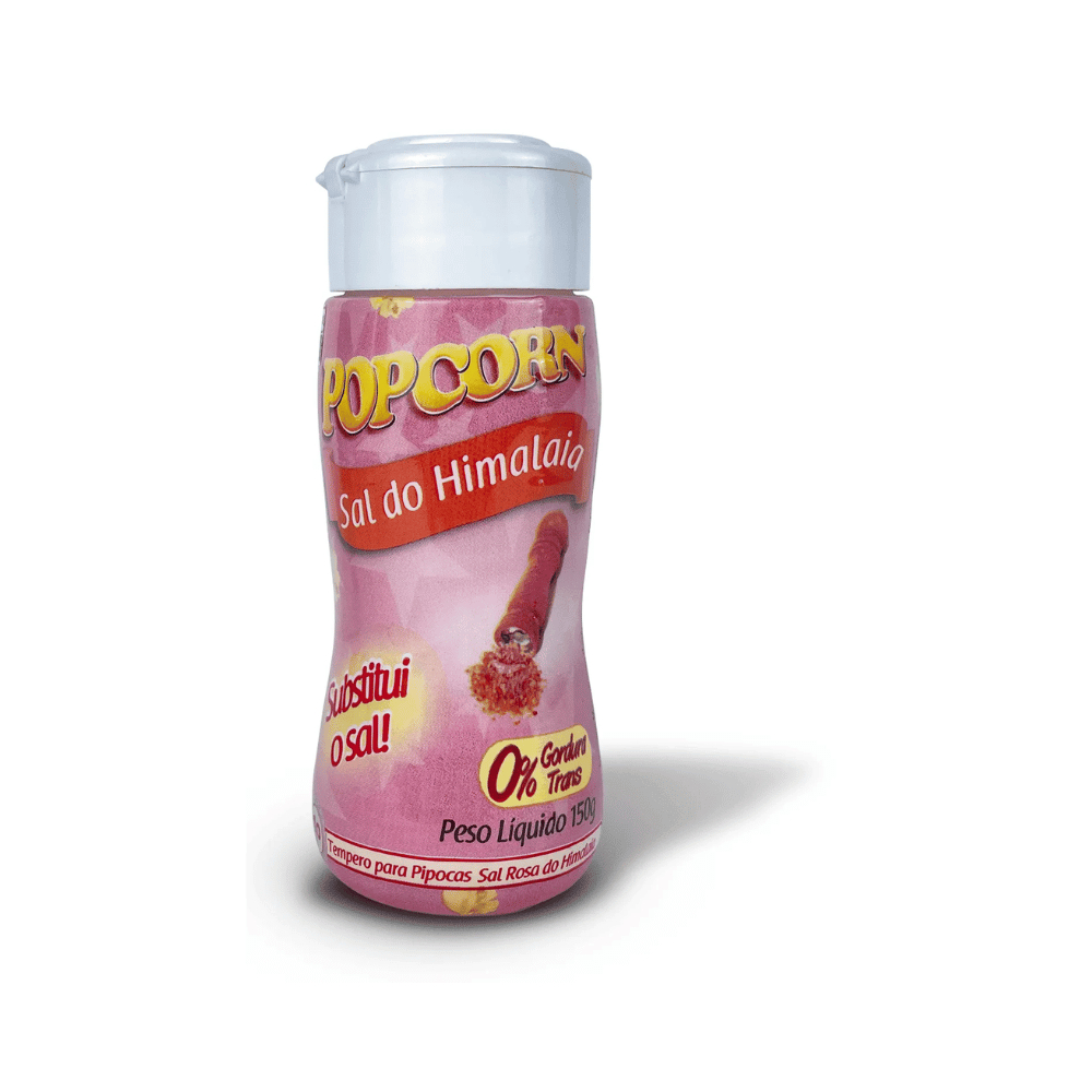 Temperos para Pipoca - Sal Rosa do Himalaia 150g