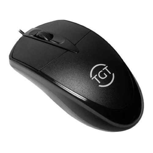 Mouse Office TGT OM50, 1200DPI, 3 Botoes, Preto, TGT-OM50