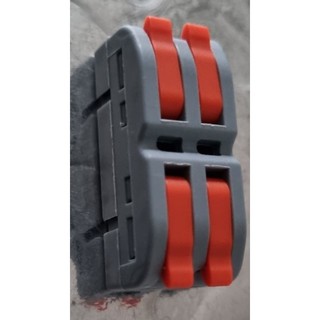 Conector Duplo para 6mm 41a  tipo wago