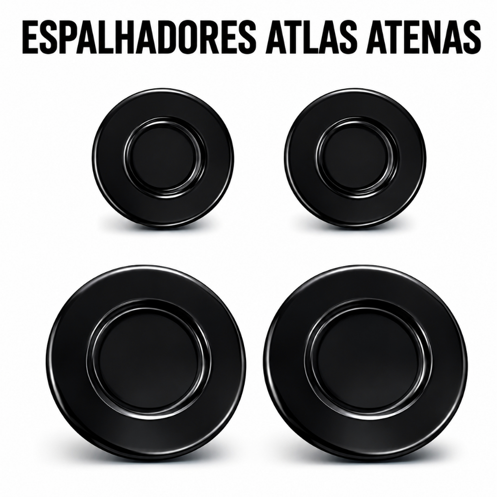 Tampinhas Espalhadores Bocas Fogão Atlas Atenas 4 Bocas