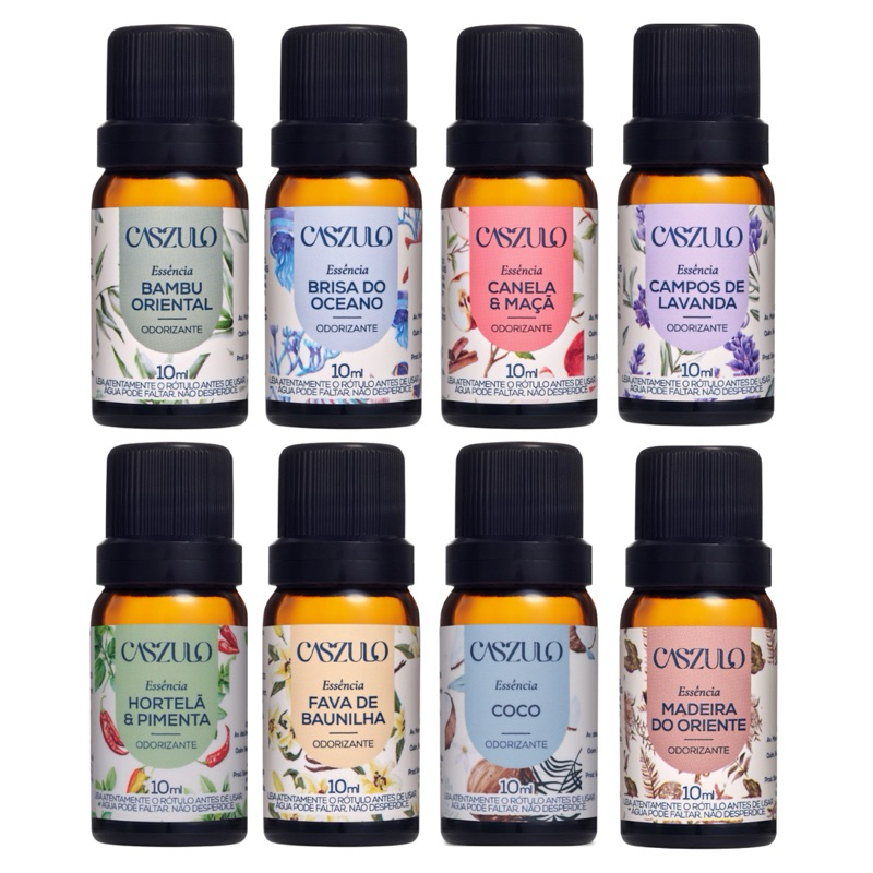 Essência Para Aromatizador Elétrico Caszulo 10ml Via Aroma