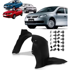 Parabarro Protetor Lameiro Gol Voyage Saveiro g5 g6 g7 g8 2009 a 2023 Com ou Sem kit Grampo