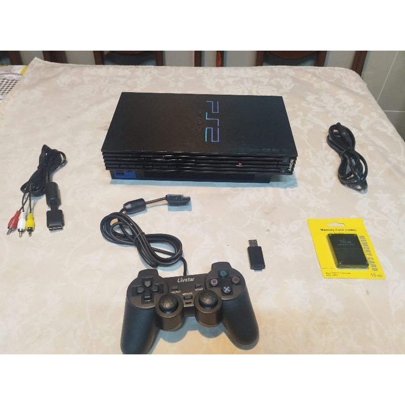 Playstation 2 fat scph 39001 matrix 64gb