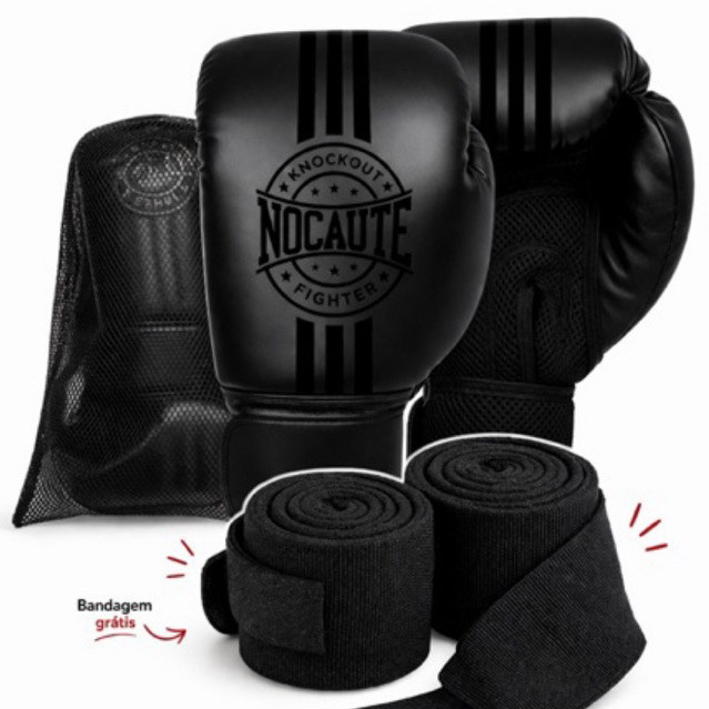 Luva De Boxe Muay Thai Kickboxing Treino Sparring profissional