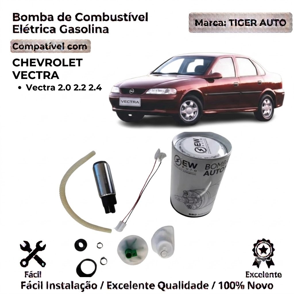 Bomba Combustivel Vectra 2.0/2.2/2.4 1998 ATÉ 2006