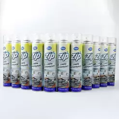 KIT 11 LIMPADORES A SECO de Estofados, Carpet e Teto de Veículos ZIP Mundial Prime 300ml SOFÁ, COLCHÕES E TAPETES