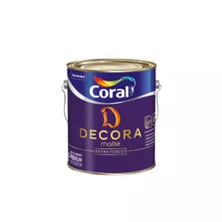 Tinta Acrílica Decora Extra Matte Premium 3,6l Cores