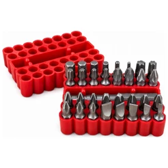 Jogo de Bits (Fenda/Phillips/Pozidriv/Allen/Torx) 34 Peças Onsite