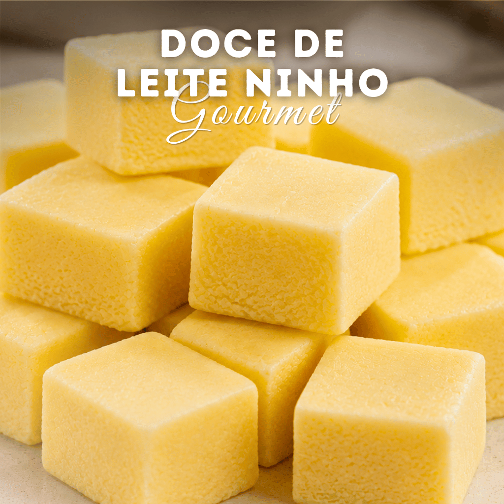 Doce de Leite Ninho Gourmet Cremoso Macio e Delicioso Ideal para Festas Sobremesas e Presentes