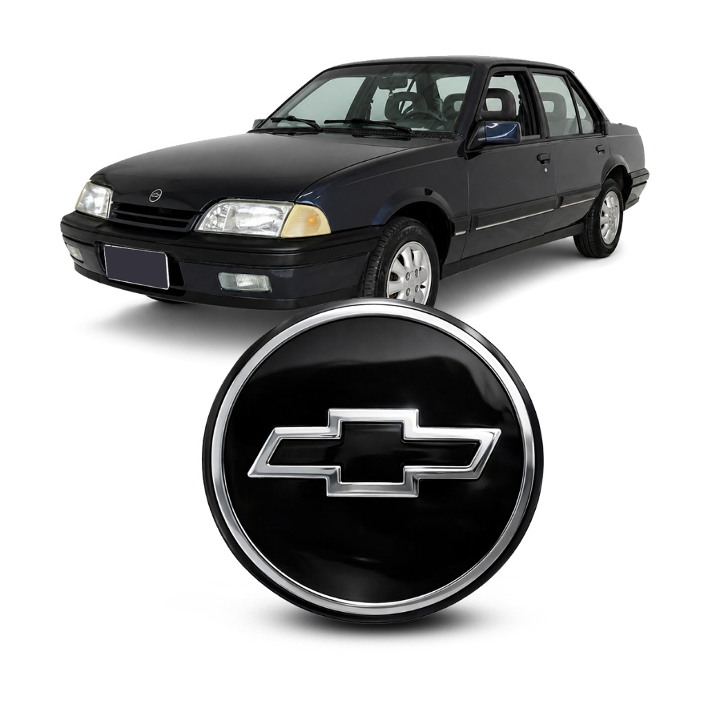 Emblema Capô Monza Kadett Vectra 91 A 96 Gravata Acrílica