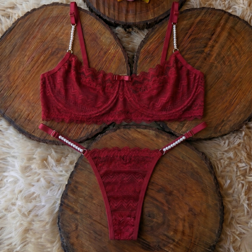Lingerie sem Bojo Conjunto com Calcinha Sutiã Confortavel Langerie Soutien
