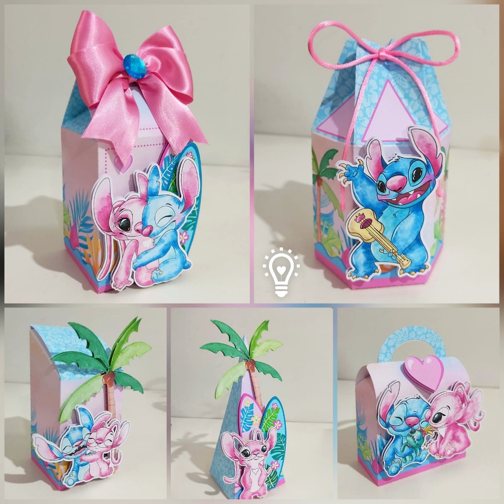 CAIXINHAS PERSONALIZADAS STITCH,LEMBRAÇINHA,CAIXINHA,INFANTIL,ANIVERSARIO