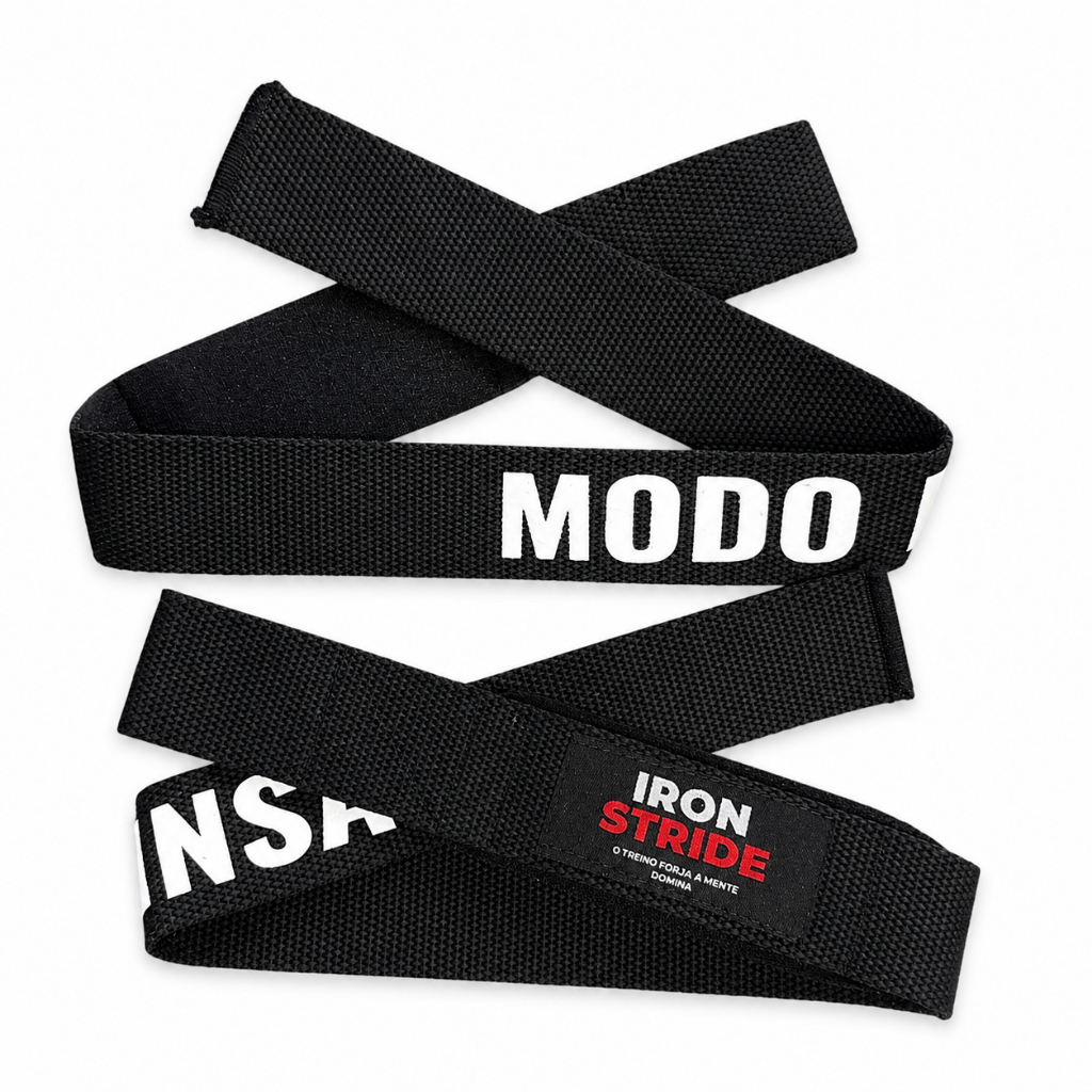 Par de Straps Munhequeira 100% algodão para Academia Crossfit e Musculação