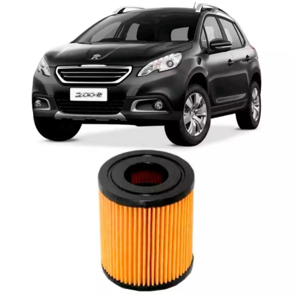 Filtro Óleo Peugeot 2008 1.6 2015 A 2017 PEL108 Tecfil