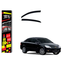 Calha de Chuva Chevrolet Vectra 2007 a 2011 4 portas TG Poli Defletor Portas Protetor Janelas Fumê