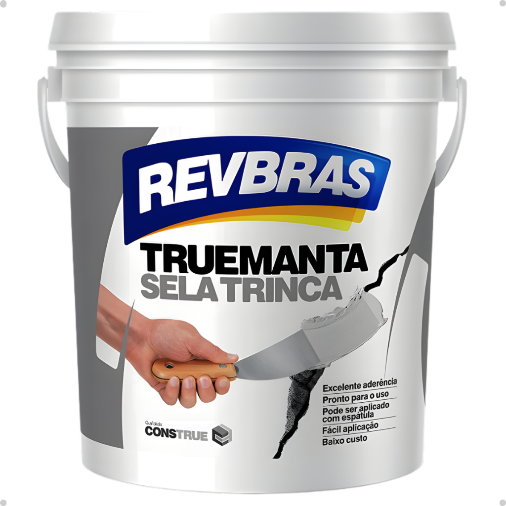 Repara Trinca Aderente Truemanta Sela Trinca Construção 3,6l Galão Revbras