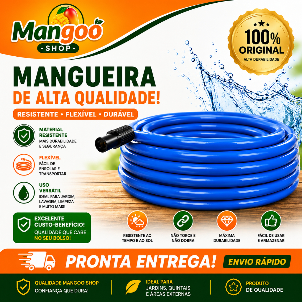 Mangueira Tramontina Jardim Lisa 20 Metros Jcn Flex Anti-torção Promoção