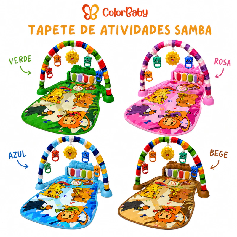 Tapete de Atividades para Bebê ColorBaby Musical — foto 8