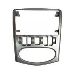 Moldura Para Painel Multimídia 9" Renault Logan 2008 A 2010 2din