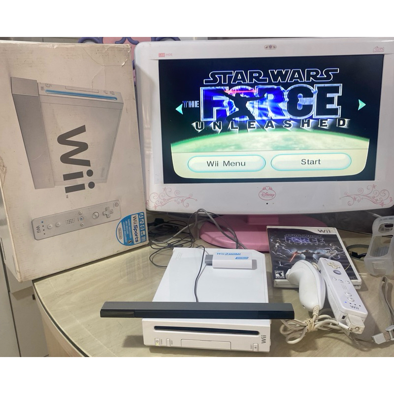 Nintendo Wii + Jogo + Controle