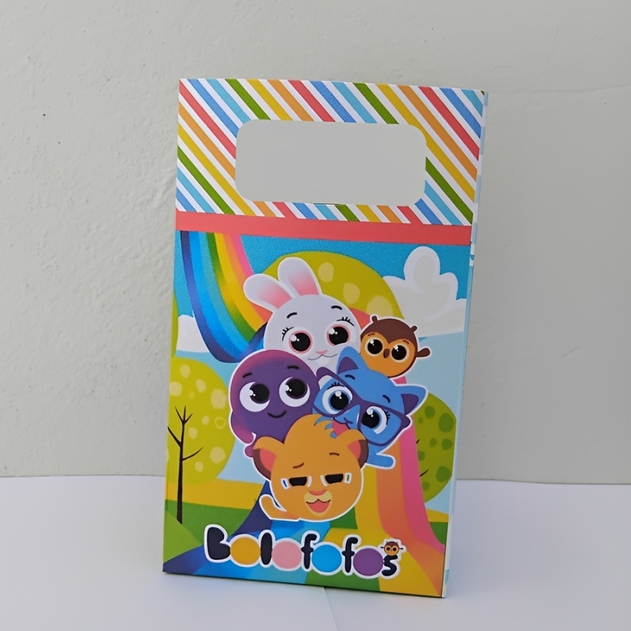 Sacolinha Surpresa Personalizada BOLOFOFO Lembrancinhas para Festa Infantil