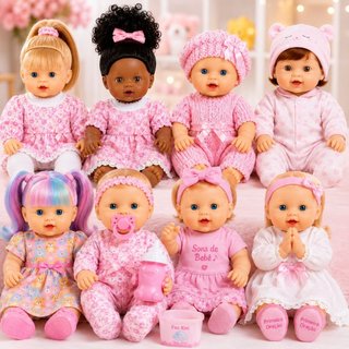 Bonecas Bebe Fala Chora Reza Em Vinil Super Macio Boneca de Pano Infantil Tipo Boneca Reborn