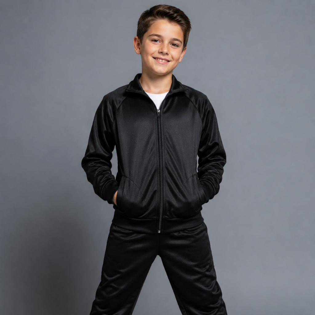 Conjunto Roupa de Frio Juvenil Menino Chimpa Jogger Inverno Moletom Esportivo 6 a 14 Anos Masculino