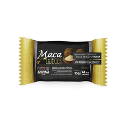 Barrinha Maca Bite Black com Banana e Canela 15g Diet Saudável Fit