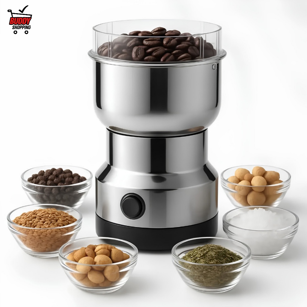 Imagem Tomate MAZ-128 Moedor Elétrico De Café E Grãos 240W 8 Lâminas 80g