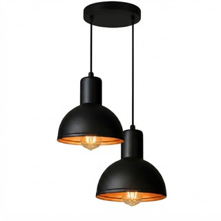 Lustre Pendente Luminária Moderna Joana Dupla De Teto Para Quarto Sala Cozinha casa e Apartamento Mesa de Jantar