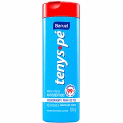 Talco Tenys Pé Menta Fresh 100g Baruel