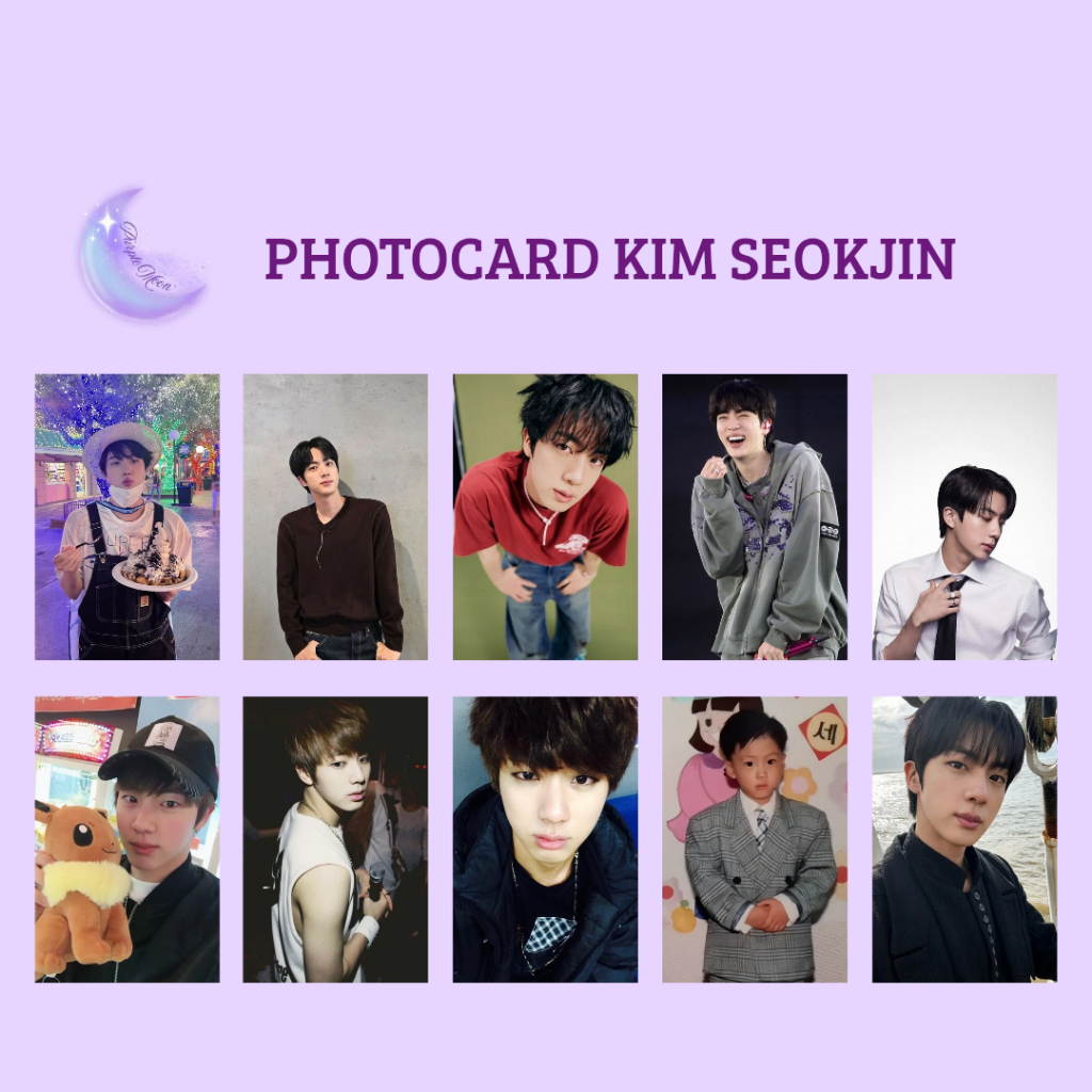 Photocard Kim Seokjin = BTS