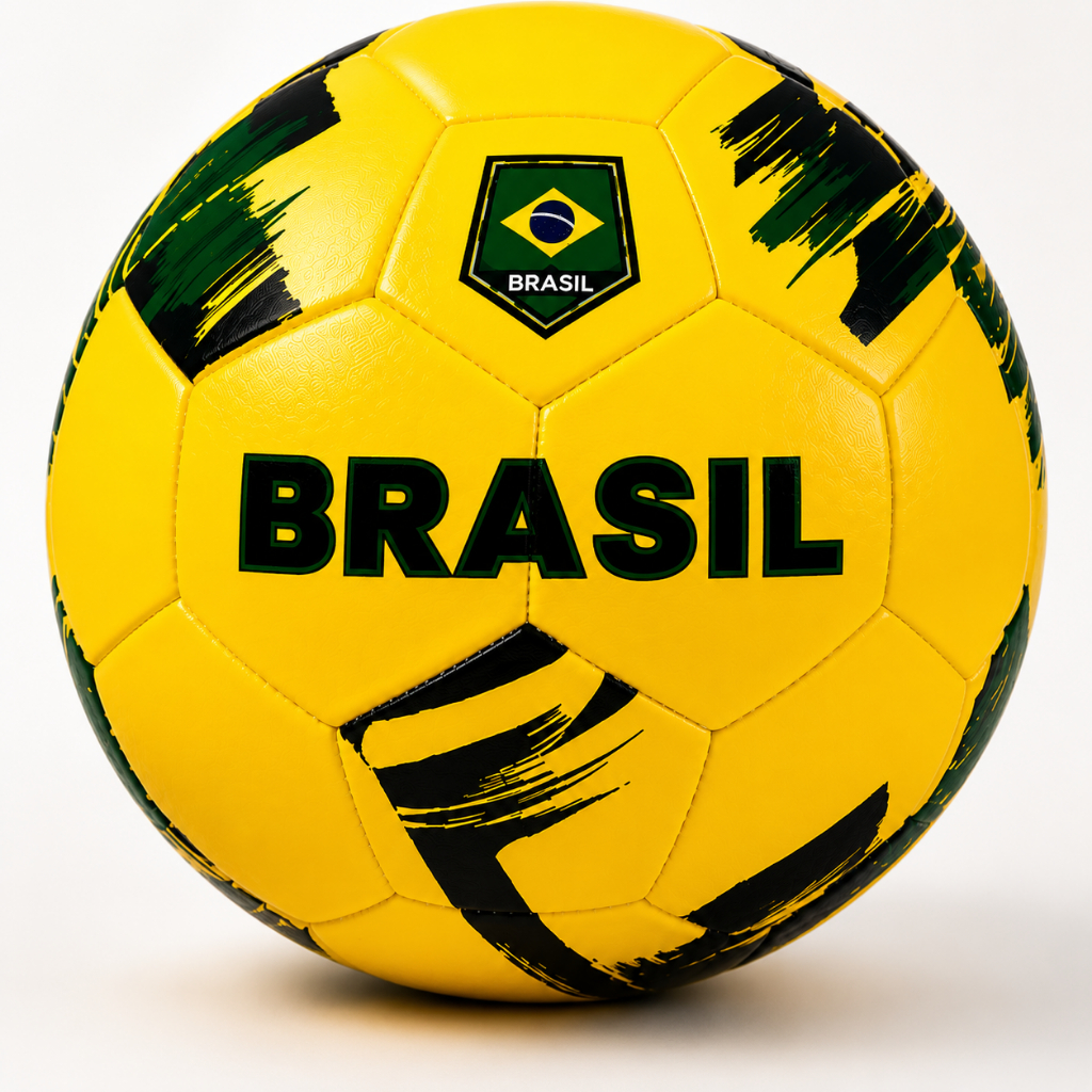 Bola Futebol Campo Copa Brasil Tamanho 5 Society Sintético Profissional Jogo Treino Costurada