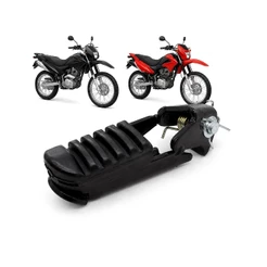 Pedaleira Dianteira Para Nxr 125 Bros Ks Es 2003 a 2005 Da Nxr 150 Bros Ks Es 2006 2014 Lado Direito
