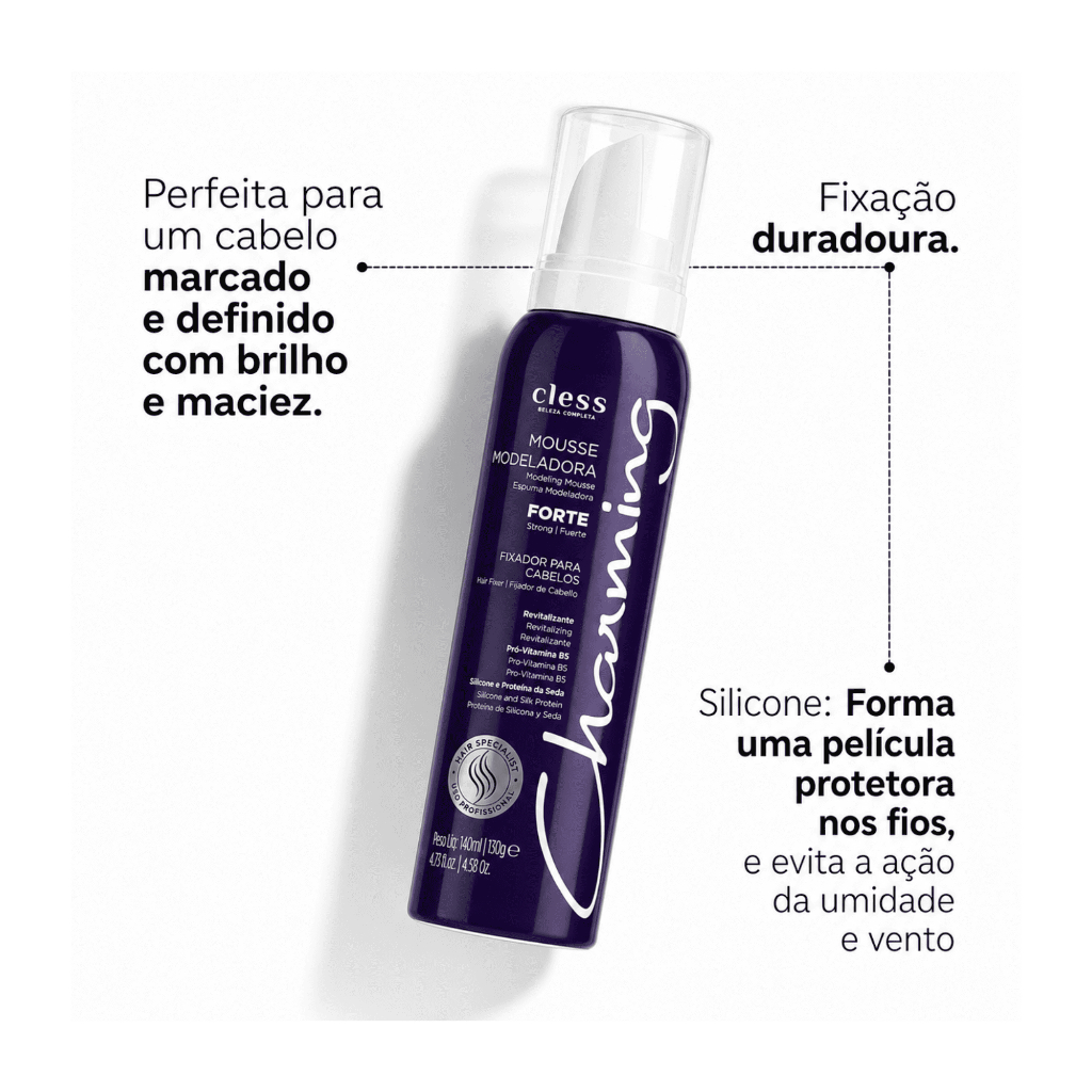 Charming Mousse Modeladora Forte 140ml · foto 2