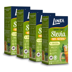 Kit 4 Adoçantes Líquido Stevia Linea de 25ml
