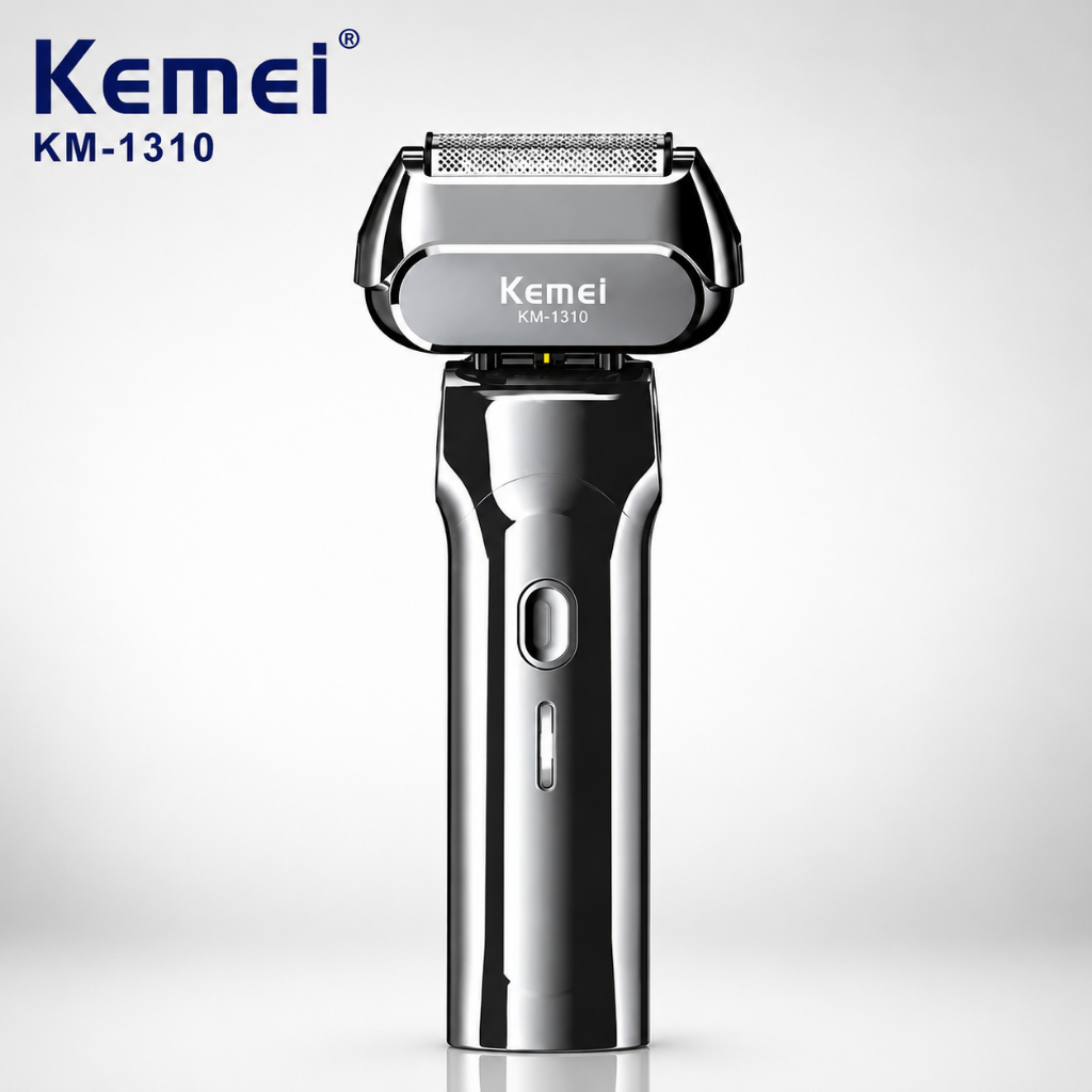 KEMEI km1310 Barbeador Elétrico Recarregável Cortador Barbeador Elétrico Navalha