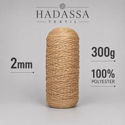 Fio Náutico 2mm 100% POLIÉSTER 300G