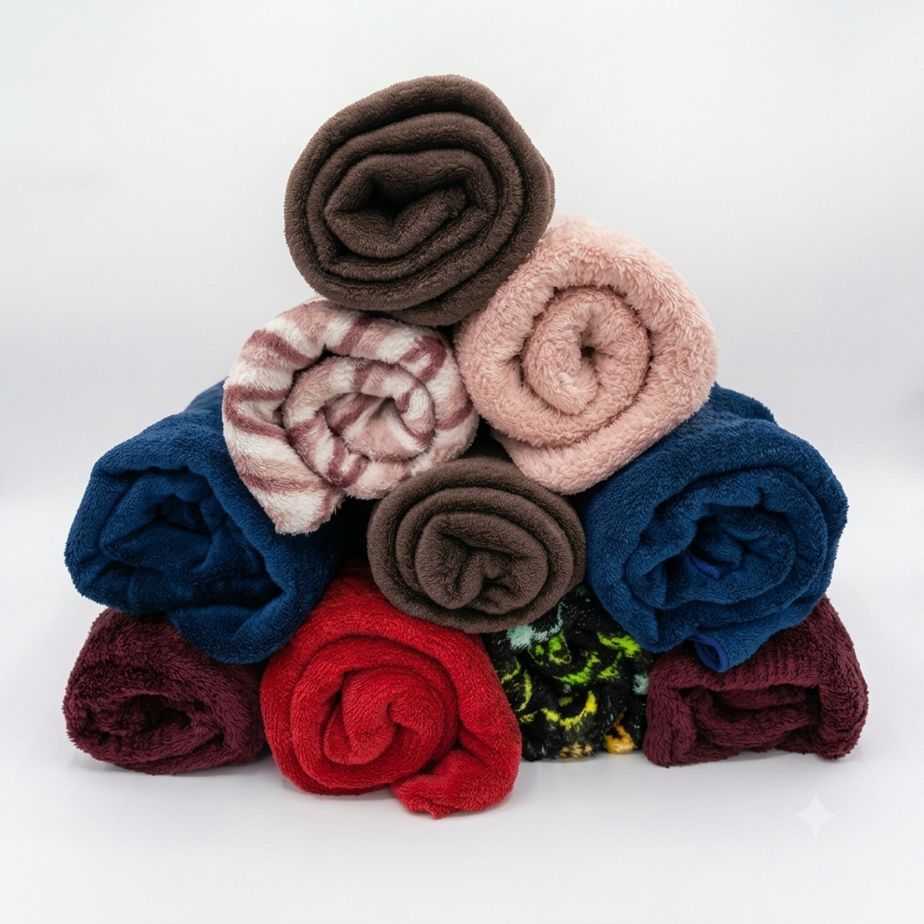 Kit 2 Mantinhas Pet Soft 80x80cm Cobertor Cachorro E Gato
