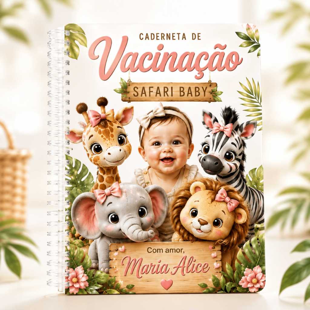 Caderneta de Vacinação Safari