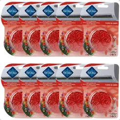 Kit 10 Pastilhas Aromatizantes Ar Condicionado Flores do Campo
